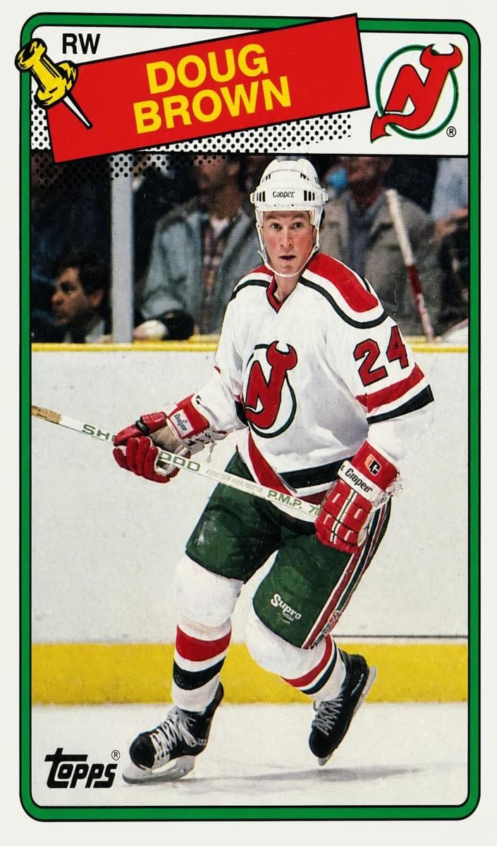 Doug Brown trading card