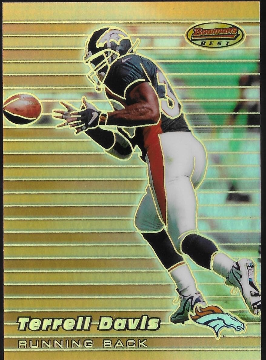 Terrell Davis 1999 bowman