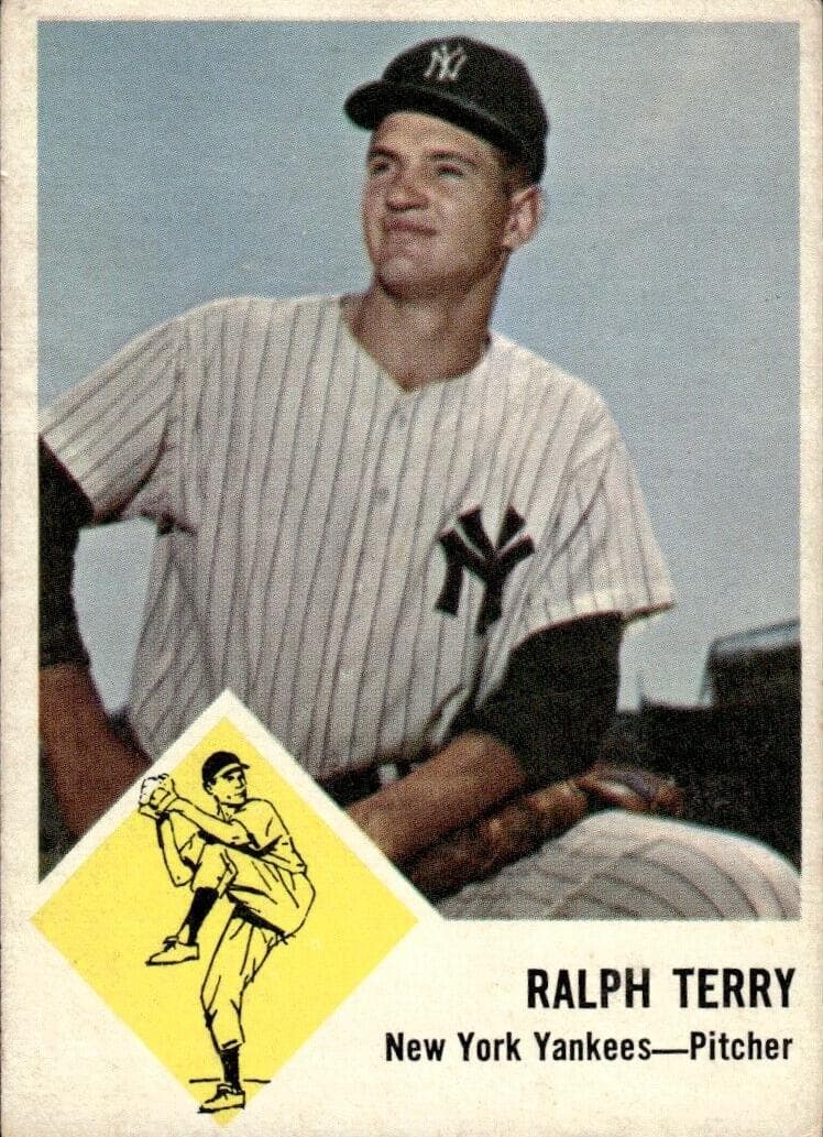 Ralph Terry 1963 fleer Fleer