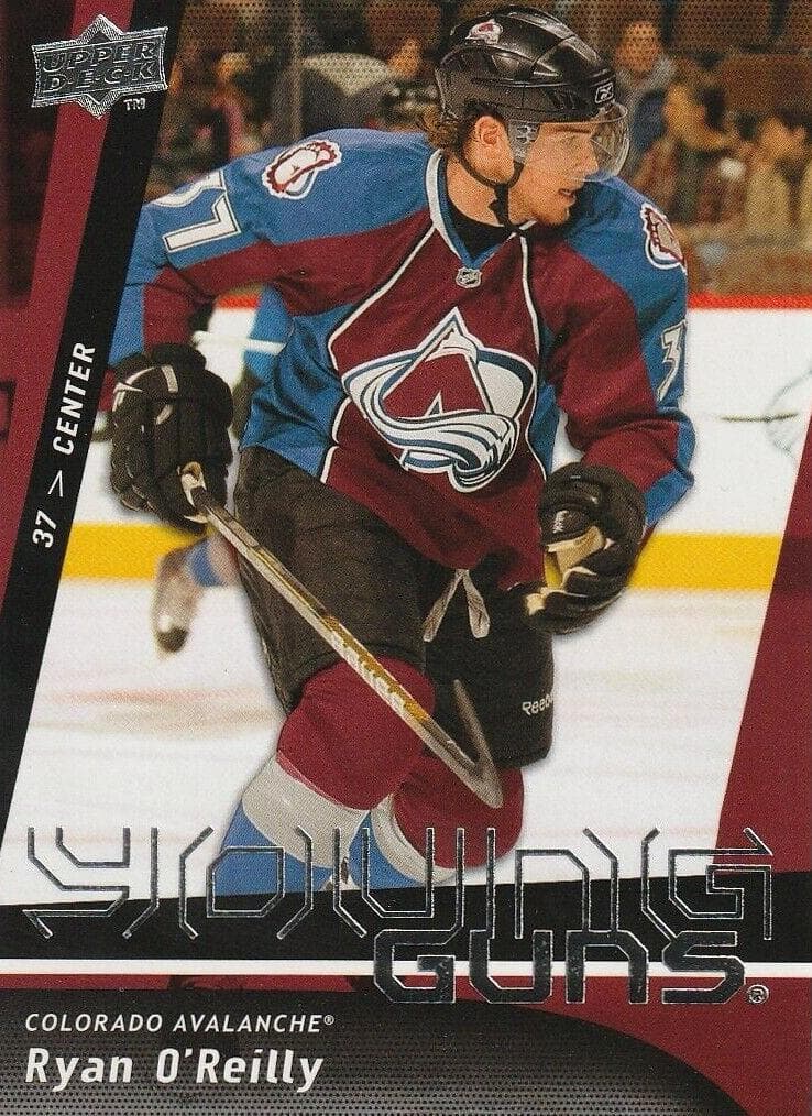 Ryan O'Reilly trading card