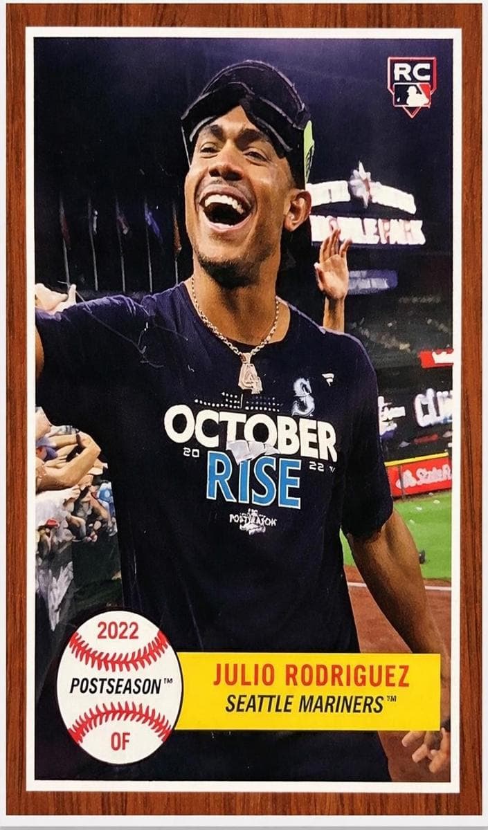 Julio Rodriguez 2022 panini