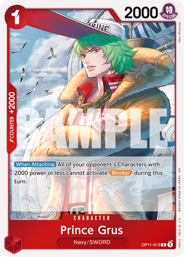 Prince Grus 2025 One Piece