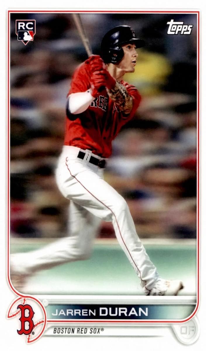 Jarren Duran 2022 topps Topps