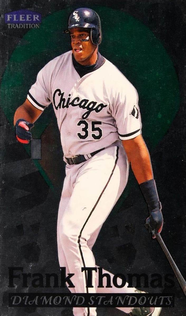 Frank Thomas 1998 fleer Fleer Tradition