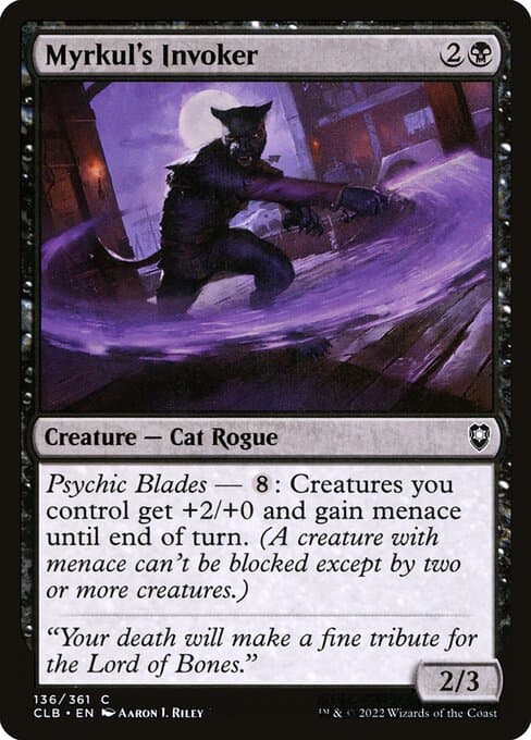 Myrkul's Invoker 2022 Magic: The Gathering Commander Legends: Battle for Baldur's Gate