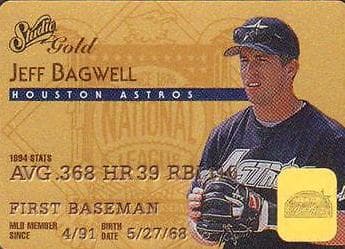 Jeff Bagwell 1995 leaf Leaf Limited