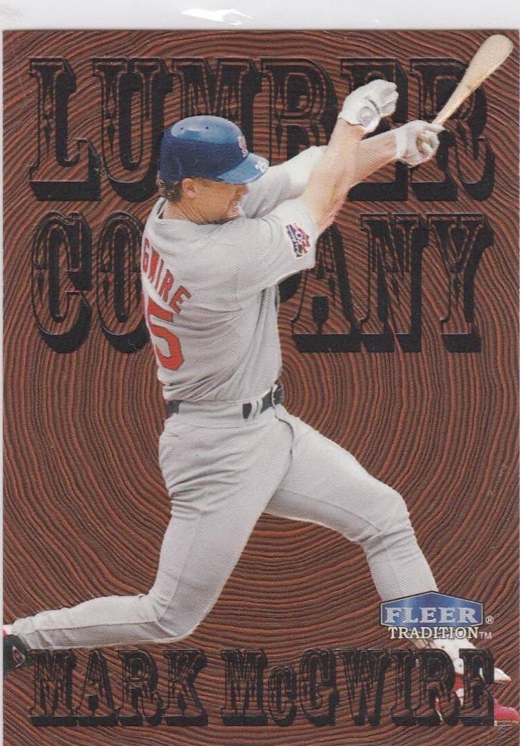 Mark McGwire 1998 fleer Fleer Tradition