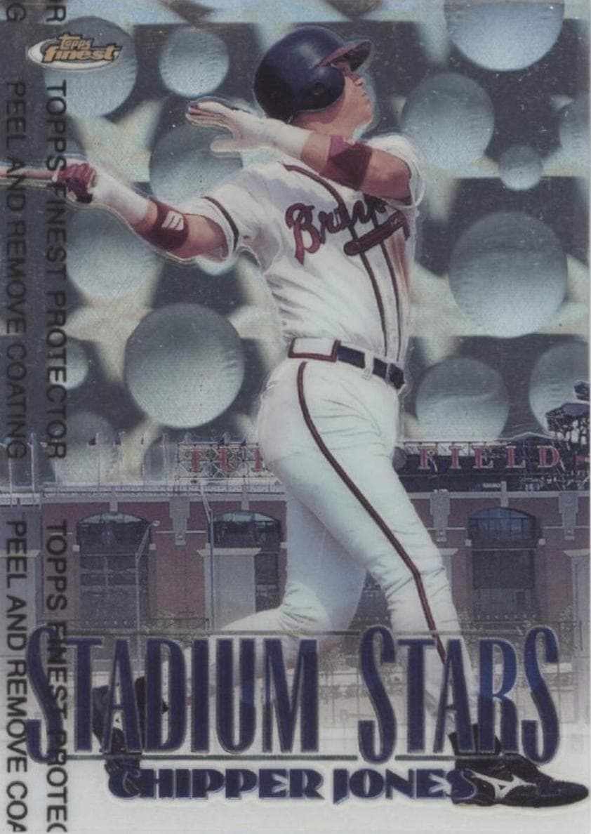 Chipper Jones 1998 unknown Finest