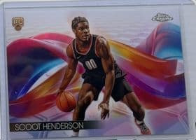 Scoot Henderson trading card