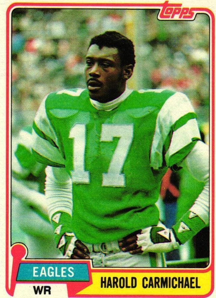 Harold Carmichael 1981 topps Topps