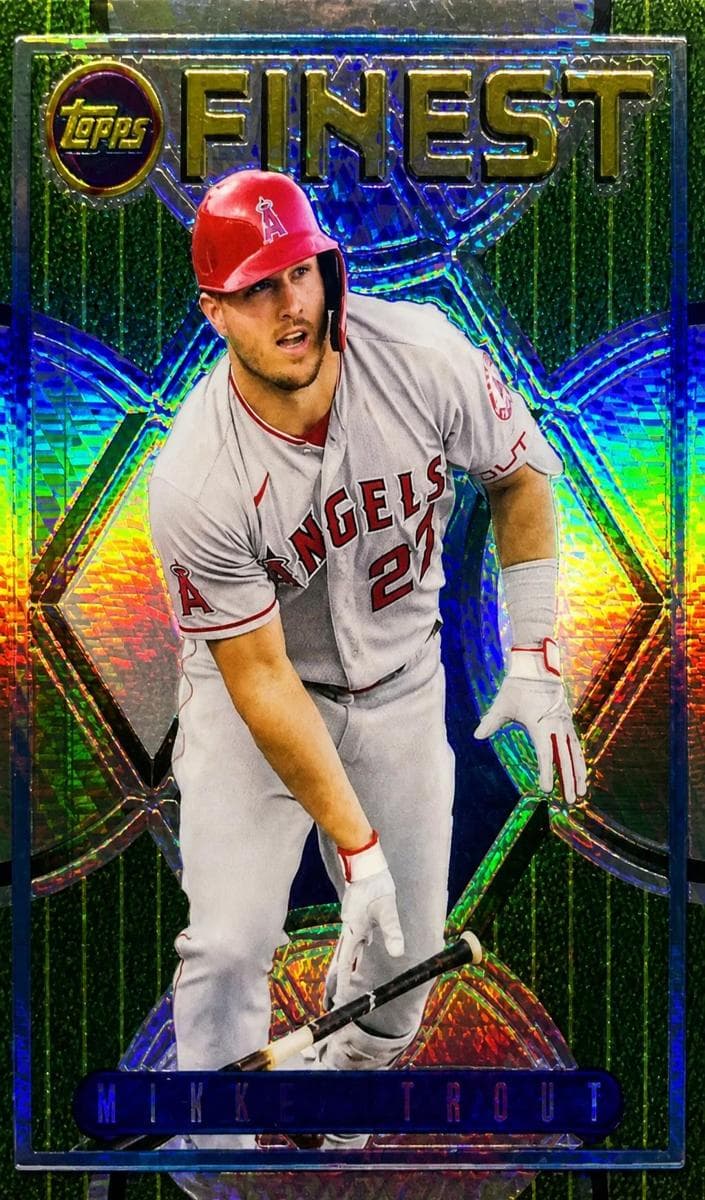 Mike Trout 2022 unknown Finest Flashbacks