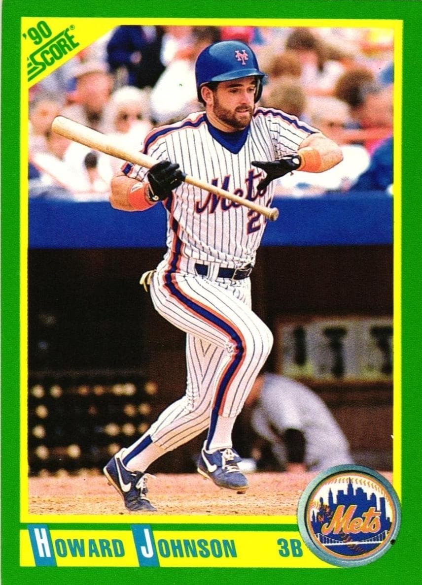 Howard Johnson 1990 panini Score