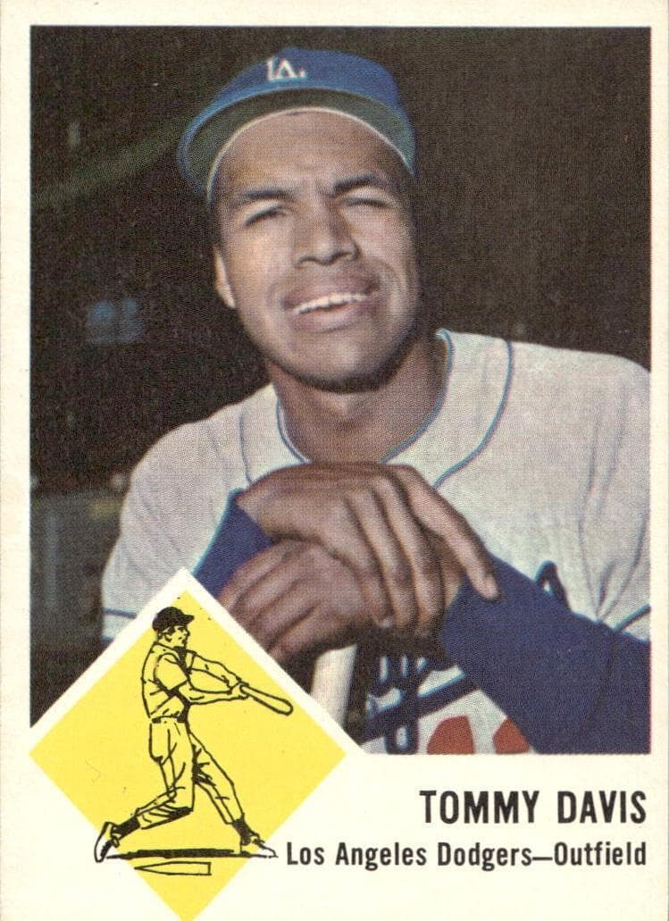 Tommy Davis 1963 fleer Fleer