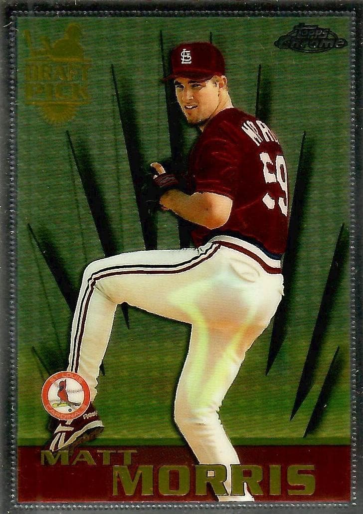 Matt Morris 1996 topps Topps Chrome