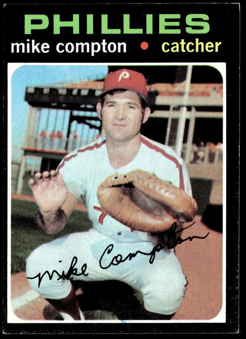 Mike Compton 1971 topps Topps