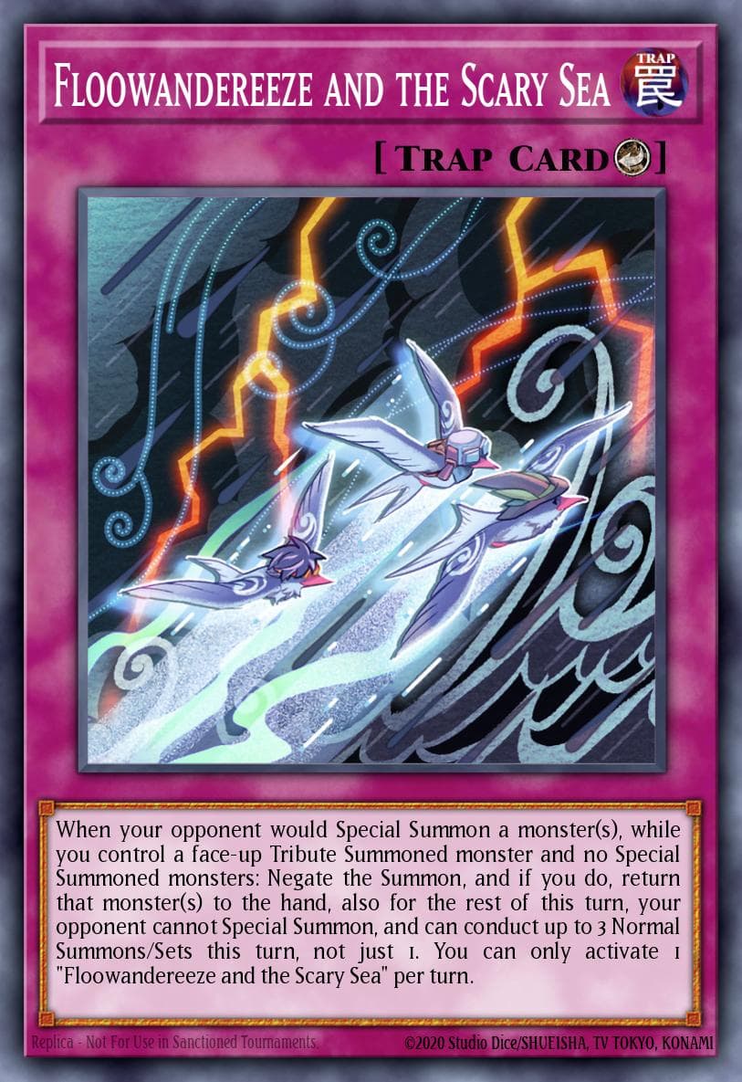 Floowandereeze and the Scary Sea 2021 Yu-Gi-Oh! Japanese Burst of Destiny