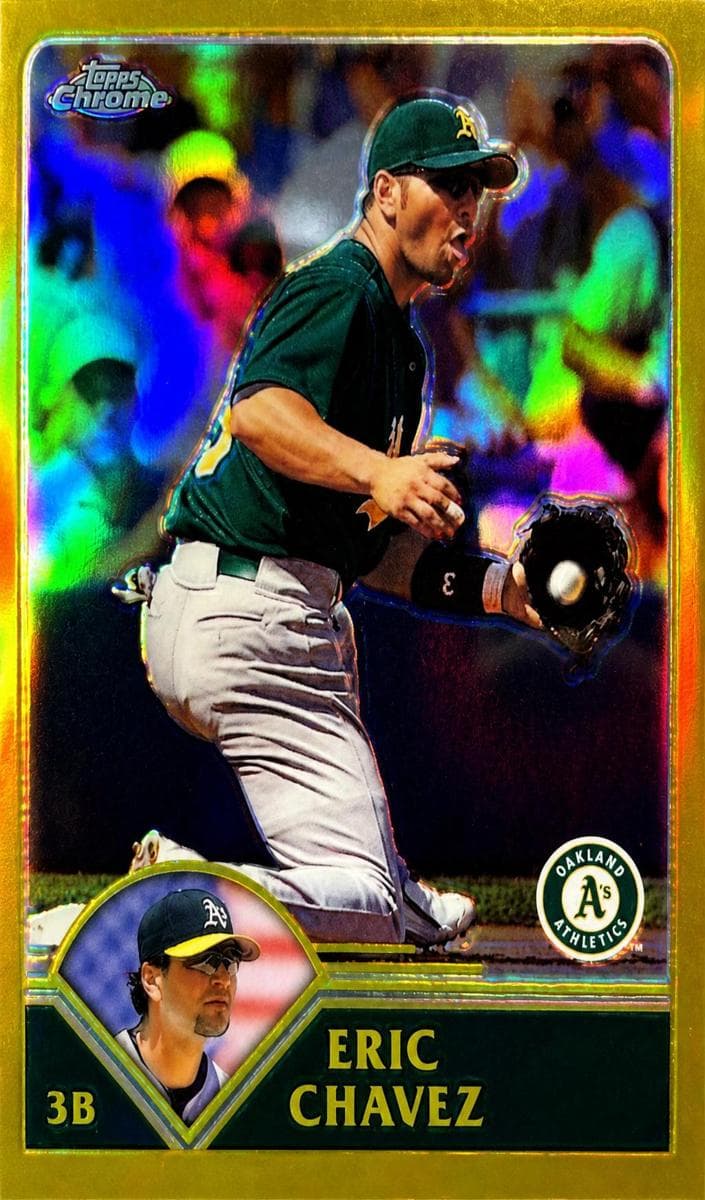 Eric Chavez trading card