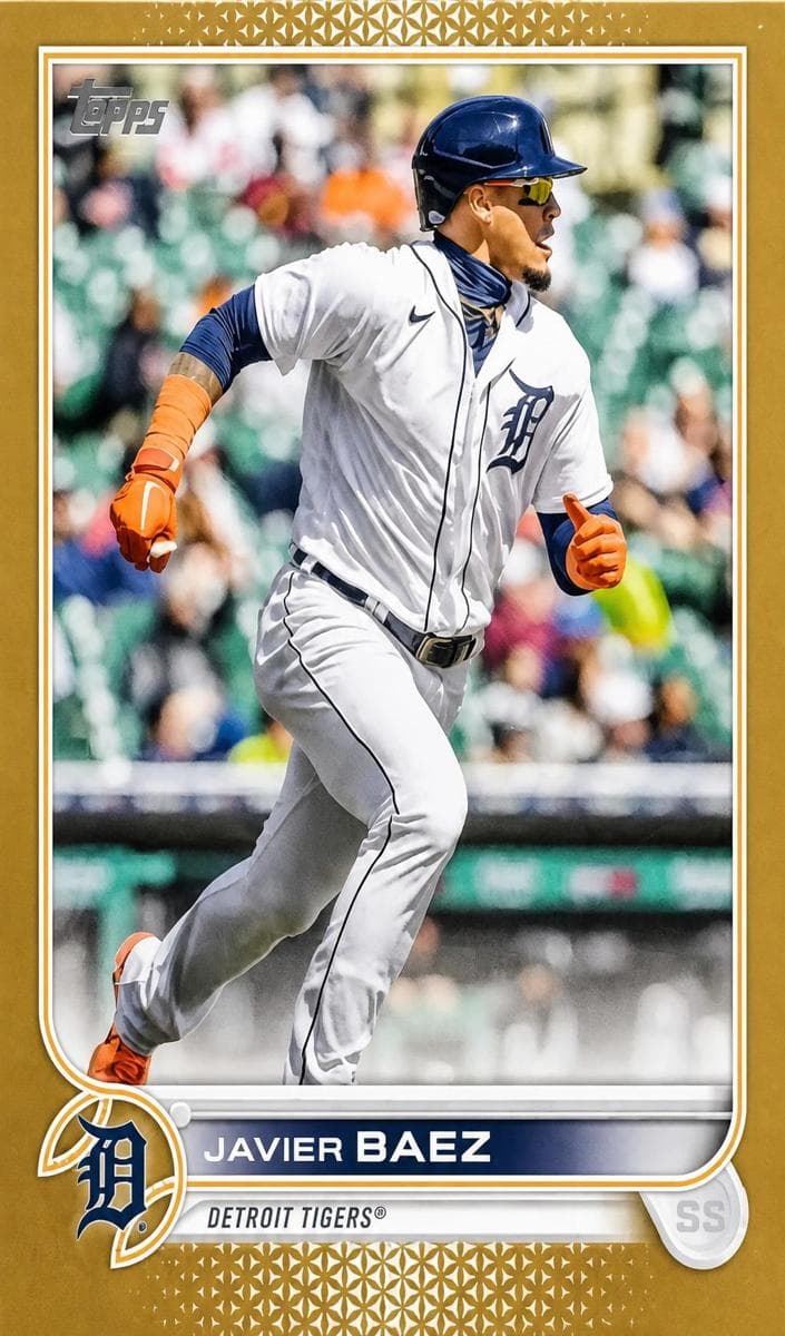 Javier Baez 2022 topps Topps Update