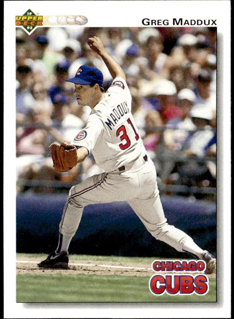 Greg Maddux 1992 upper-deck Upper Deck