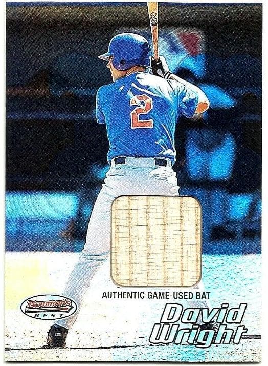 David Wright trading card