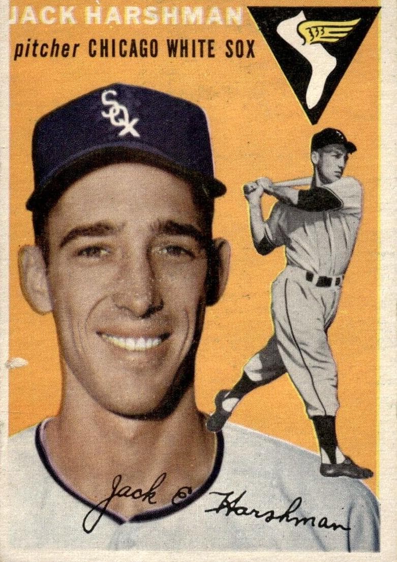 Jack Harshman 1954 topps Topps