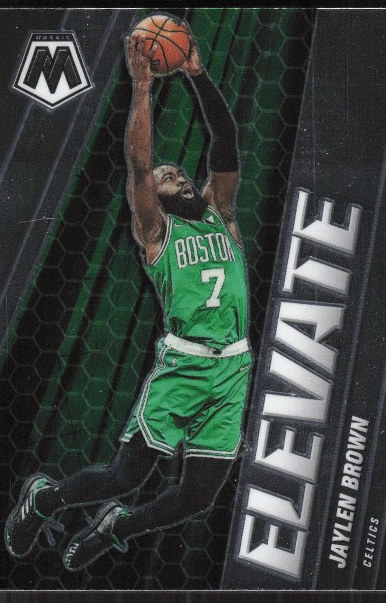 Jaylen Brown 2020 panini Panini Mosaic