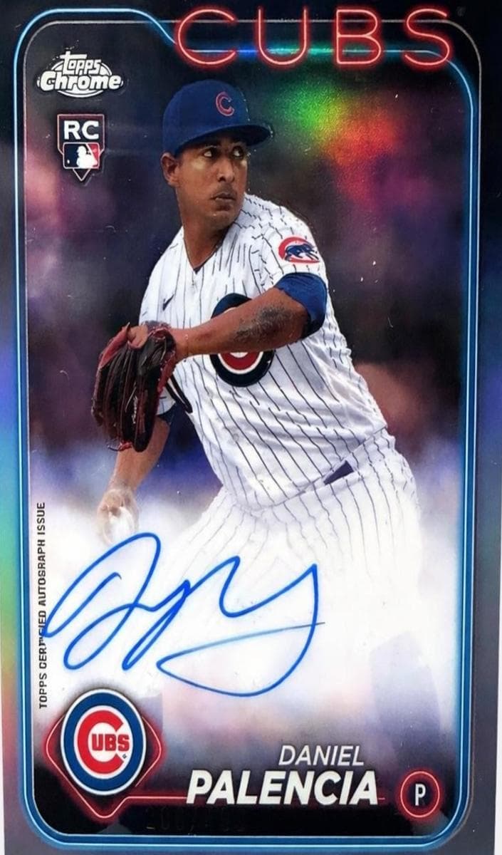 Daniel Palencia trading card