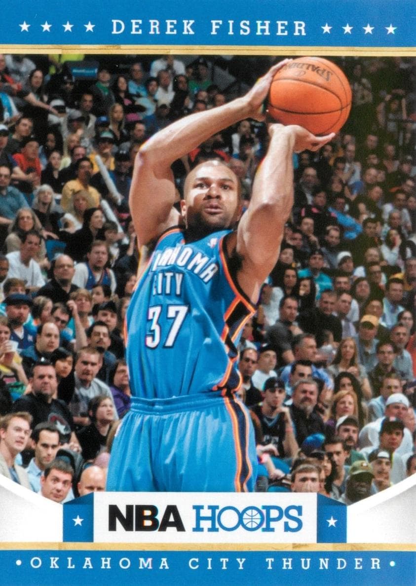 Derek Fisher 2012 panini Hoops
