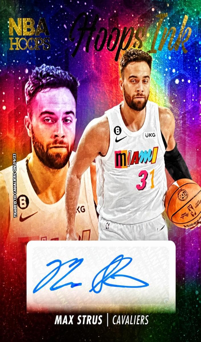 Max Strus 2023 panini Hoops