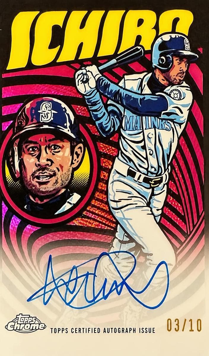 Ichiro 2024 topps Topps Chrome