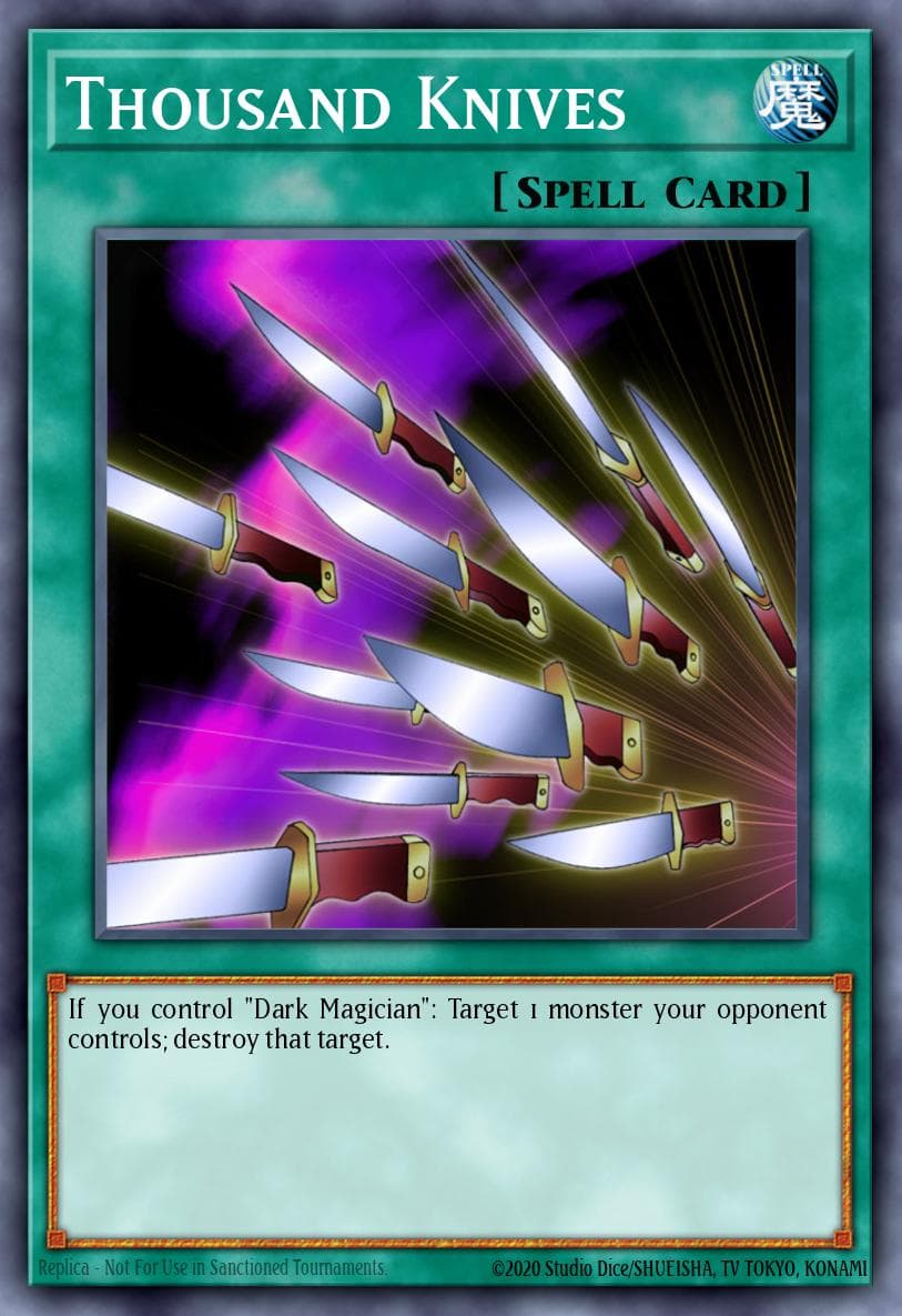 Thousand Knives 2001 Yu-Gi-Oh!