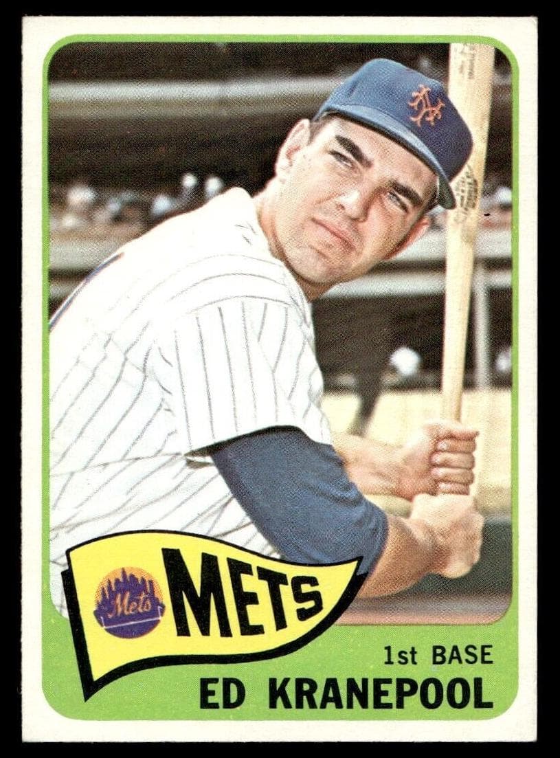 Ed Kranepool 1965 topps Topps