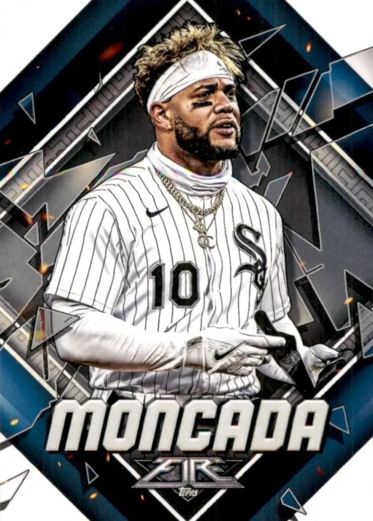Yoan Moncada 2022 topps Topps Fire