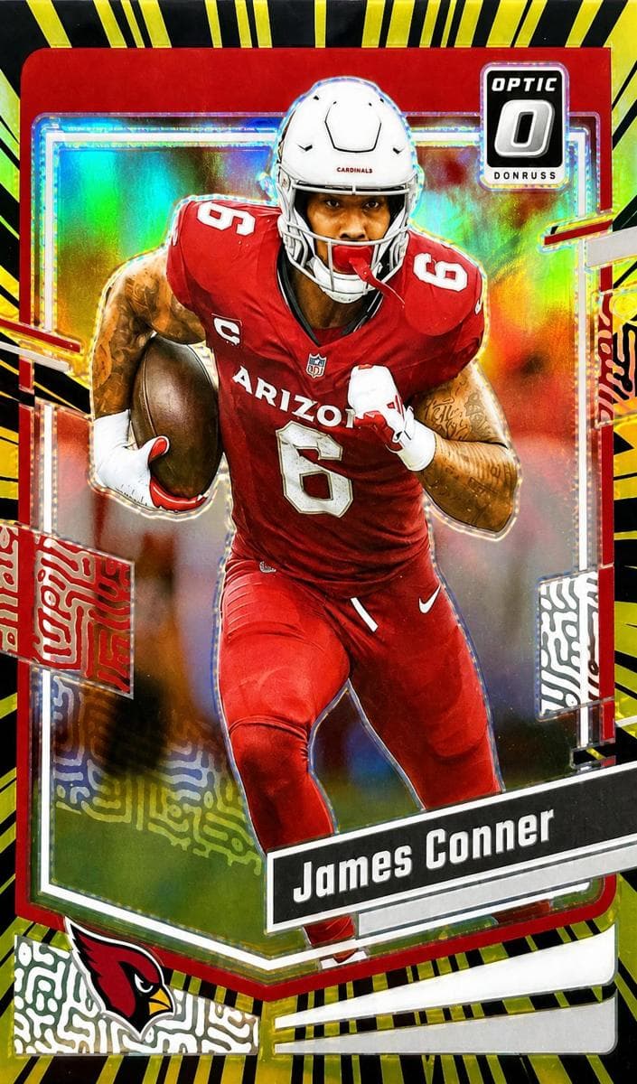 James Conner 2023 panini Donruss Optic