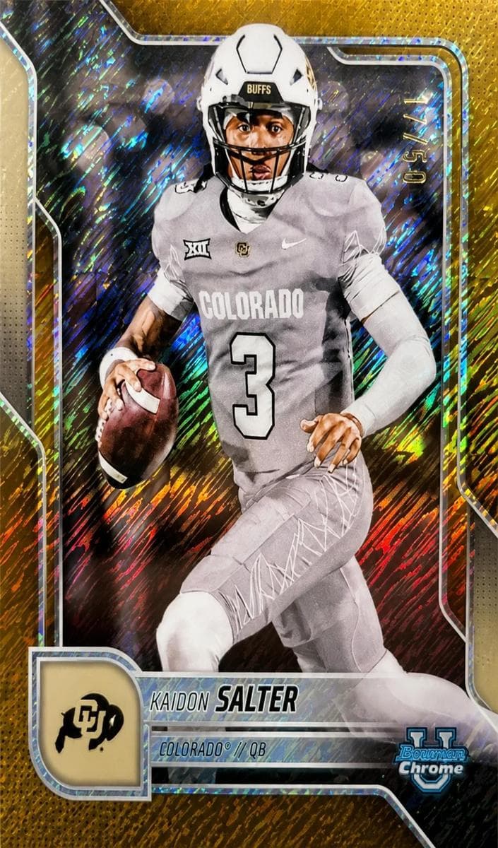 Kaidon Salter trading card