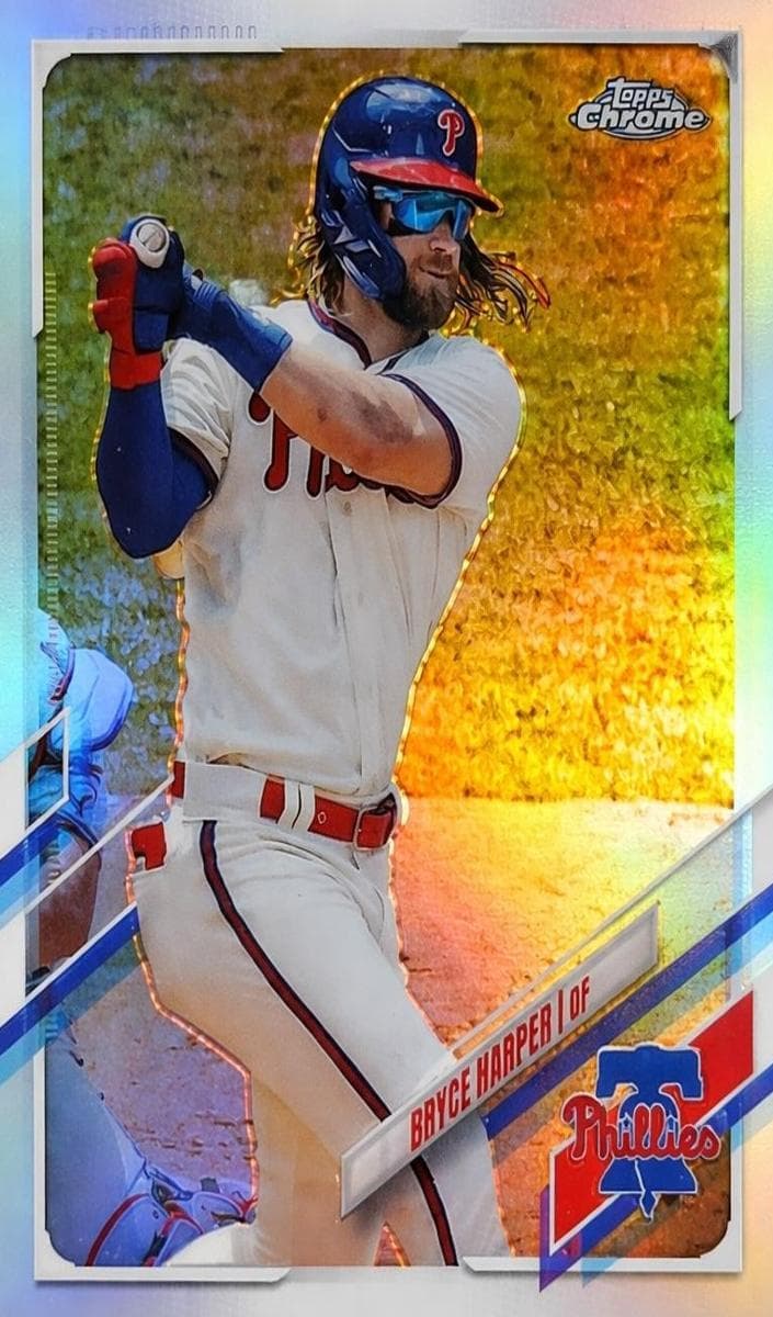 Bryce Harper 2021 topps Topps Chrome
