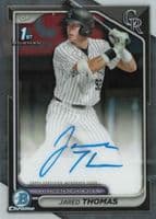 Jared Thomas trading card