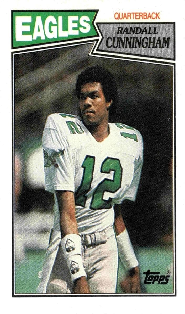 Randall Cunningham trading card
