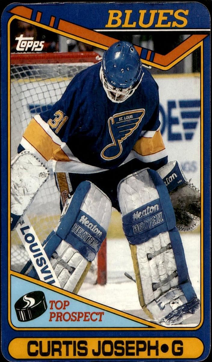 Curtis Joseph trading card