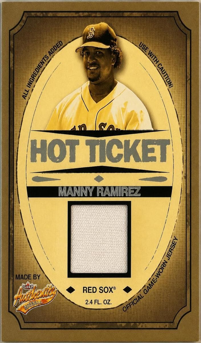Manny Ramirez 2005 fleer