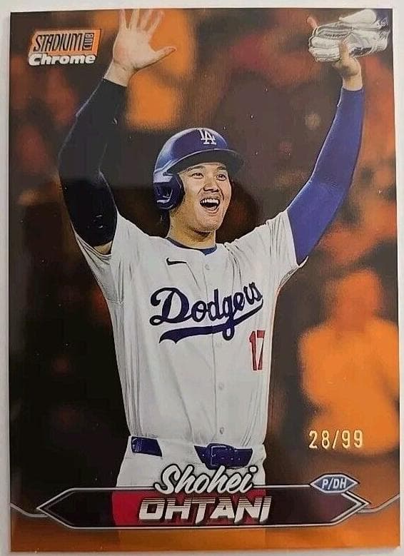 Shohei Ohtani 2024 topps Stadium Club