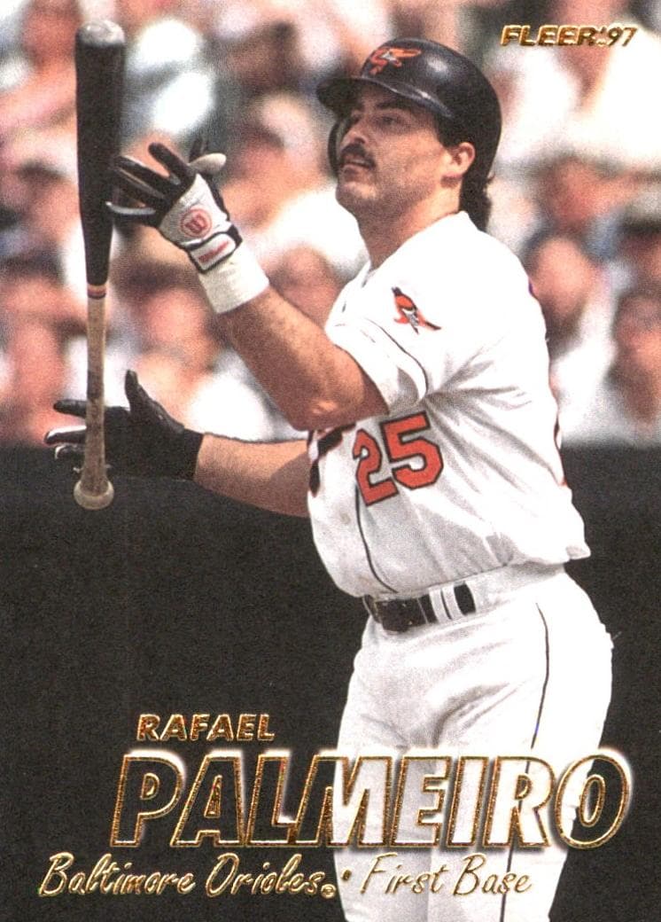 Rafael Palmeiro 1997 fleer Fleer
