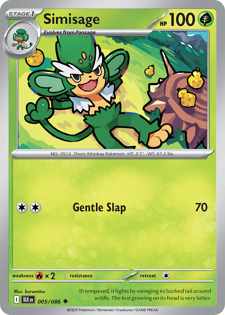 Simisage Pokemon