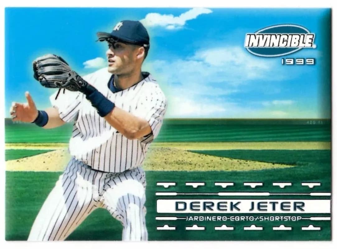 Derek Jeter 1999 unknown Pacific Invincible