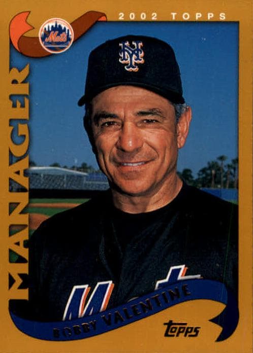 Bobby Valentine 2002 topps Topps