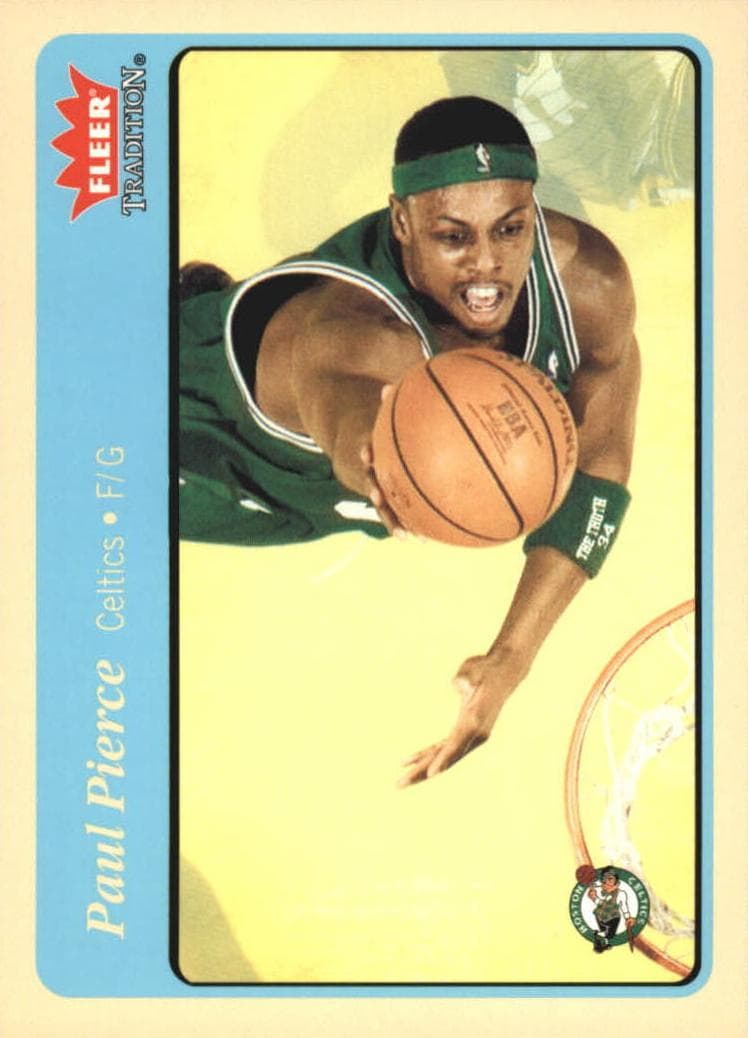 Paul Pierce 2004 fleer Fleer Tradition
