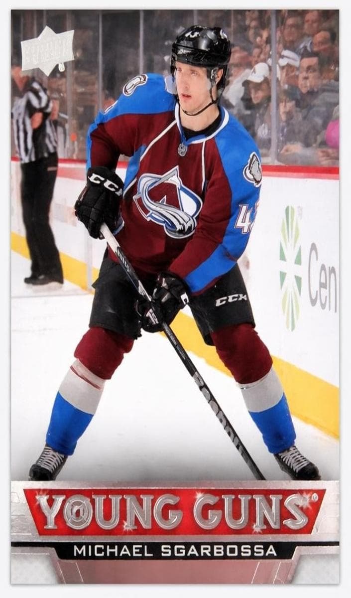 Michael Sgarbossa trading card