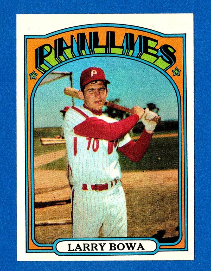 Larry Bowa 1972 topps Topps