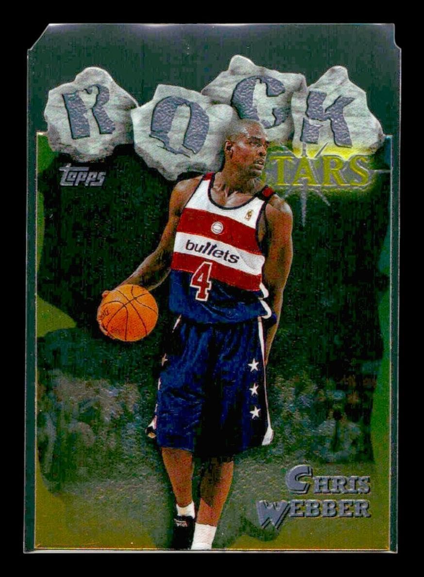 Chris Webber 1997 topps Topps