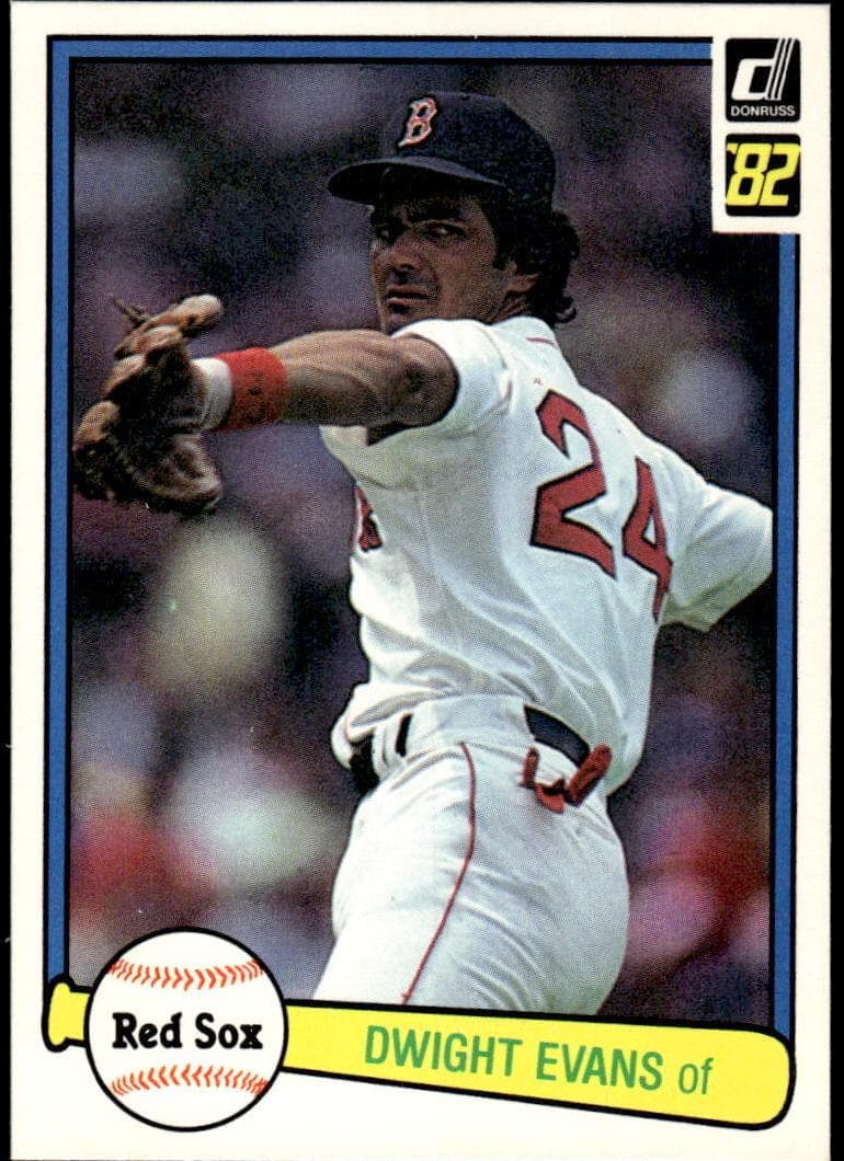 Dwight Evans 1982 panini Donruss